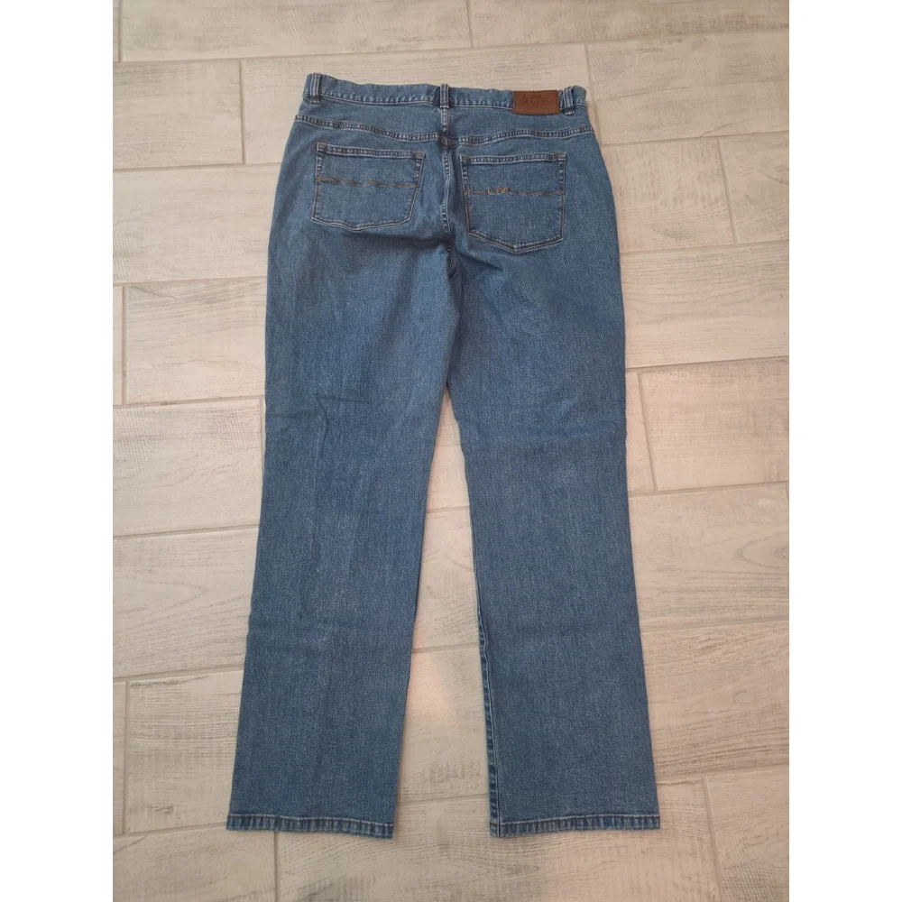 LRL LAUREN JEANS Co. Ralph Lauren Women’s Size 14 Classic Straight Jeans - Picture 9 of 10